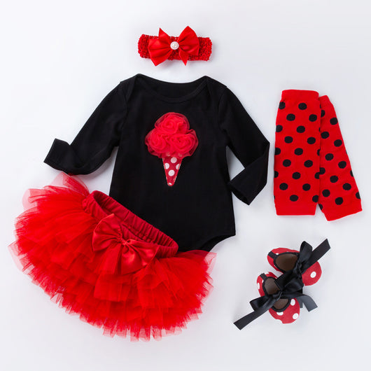 Conjunto de 5 Piezas de Disfraz Princesa Infantil - Image 3