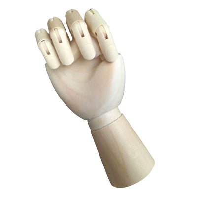 Marioneta de Mano Articulada de Madera - Image 3