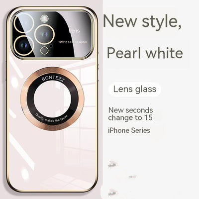 Funda para iPhone 14 con Ventanas de Porcelana y Cierre Magnético - Image 5