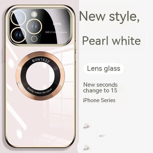 Funda para iPhone 14 con Ventanas de Porcelana y Cierre Magnético - Image 5