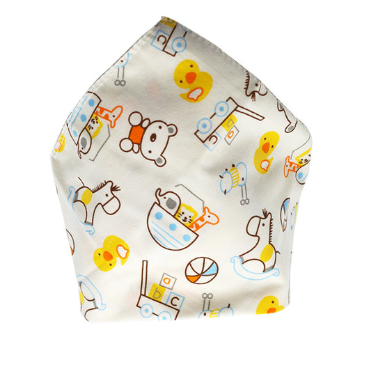 Baberos Impermeables Triangulares de Algodón con Diseños Infantiles - Image 29