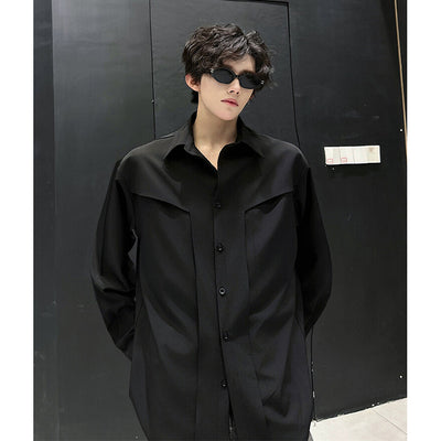 Camisa de Manga Larga Premium Ruoshuai para Hombre - Otoño - Image 7