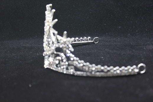 Corona Tiara Diamantes Estrella y Luna