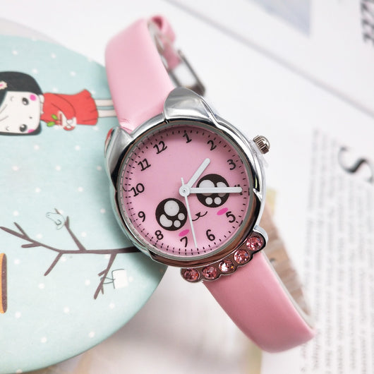 Reloj Infantil con Correa de Dibujos Animados y Detalles de Cristales - Image 12