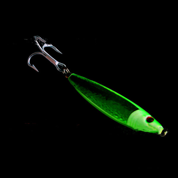 Carnada Luminosa Roja para Pesca - Atrayente de Caballa Brillante