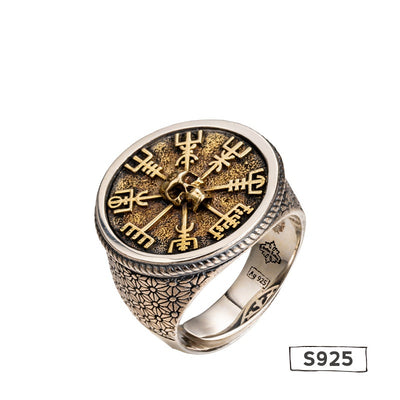 Anillo de Plata Ajustable para Hombre con Grabado Personalizado - Image 5