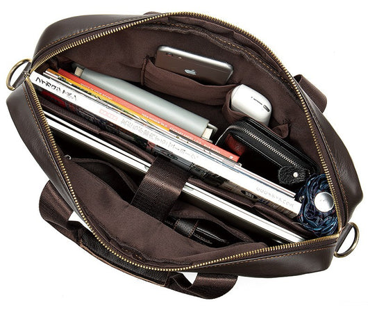 Maletín Ejecutivo de Cuero Genuino para Laptop - Image 12