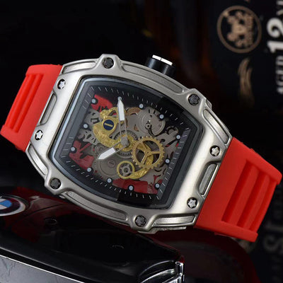 Reloj de Cuarzo Esqueleto Transparente Personalizado con Doble Movimiento - Image 21