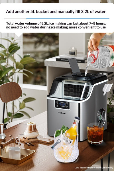 Máquina de Hielo Manual para Tienda de Té de Burbuja Casera - Image 16
