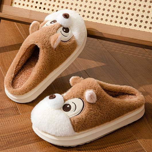 Pantuflas Cálidas con Diseño de Ardilla para el Hogar - Image 18