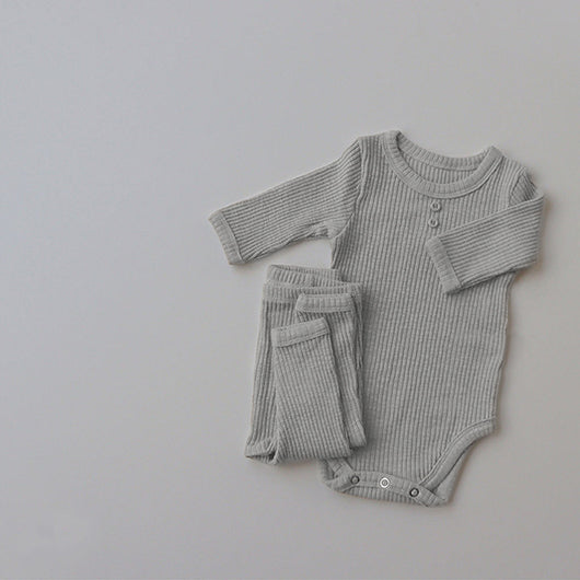 Pijama Enterizo Elástico para Bebé con Bolsillo Trasero - Image 29