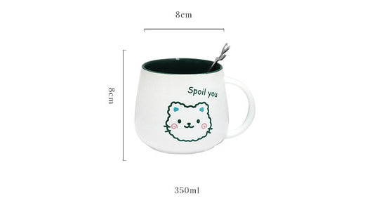 Taza de Cerámica con Diseño de Animales Lindos - Image 6