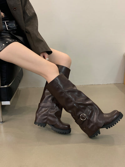 Botas Largas Versátiles con Base Reforzada para Mujer - Image 19
