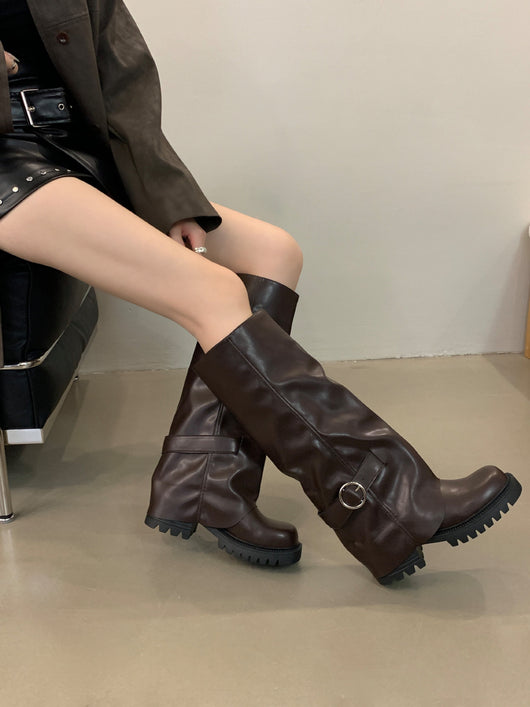 Botas Largas Versátiles con Base Reforzada para Mujer - Image 19