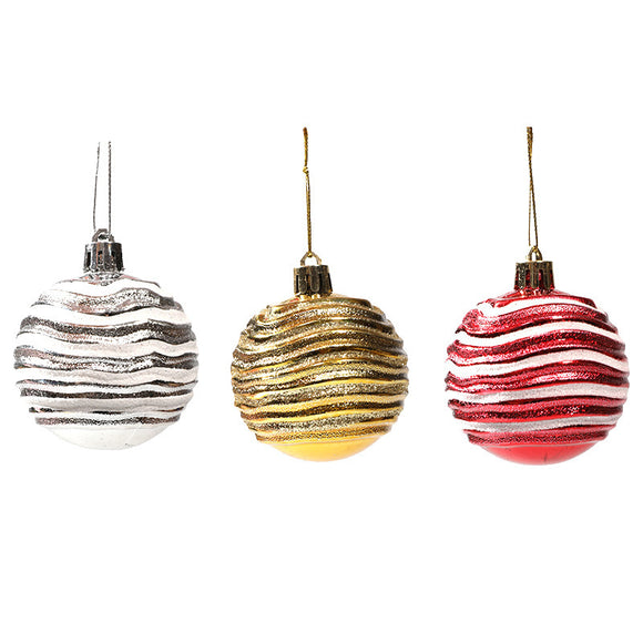 Bolas Decorativas Navideñas de Formas Especiales 6cm