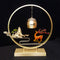 Artesanía de Cobre China con Luz, Sonido y Aromaterapia