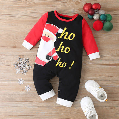 Body Bebé Algodón Manga Larga con Diseño Navideño Patchwork - Image 17