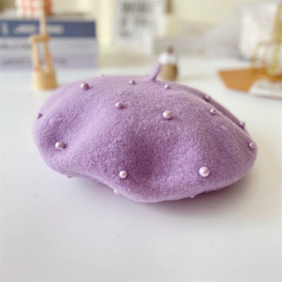 Boina Princesa con Perlas para Bebés y Niños - Image 12