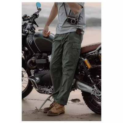 Pantalones Casuales Rectos para Hombre Otoño - Image 3