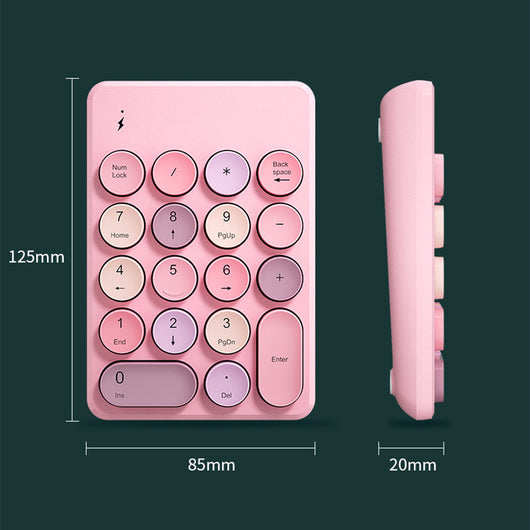 Teclado Inalámbrico Bluetooth Compacto USB Digital - Image 7