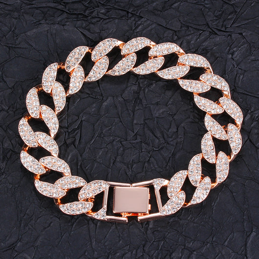 Pulsera de Eslabones Cubanos para Hombre - Image 8