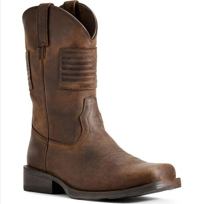 Botas Caballero Medianas Tacón Bajo Talla 38-48 - Image 12