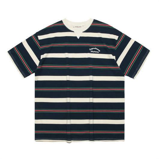 Camiseta Manga Corta con Rayas Contrastantes para Hombre - Image 5
