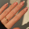 Uñas Postizas Almendra Cereza - Diseño Femenino y Duradero