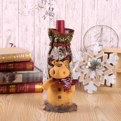 Calcetines Navideños para Botellas de Vino - Image 29