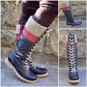 Botas de Cuero con Tacón Robusto y Costuras Reforzadas - Image 6