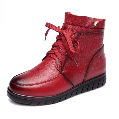 Botines de Cuero y Lana - Image 3