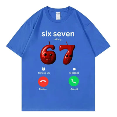 Playera 67 Llamando - Diseño Cómico Unisex - Image 9