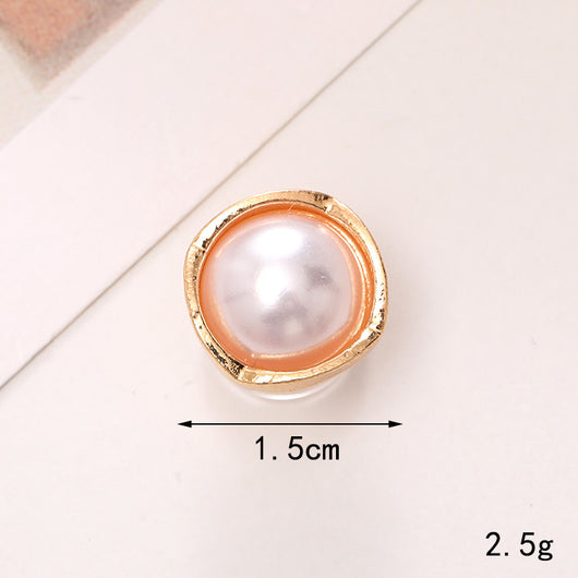 Adornos de Cristal Brillante para Zapatos - Accesorios DIY Estilo Clásico con Flor de Perla - Image 30