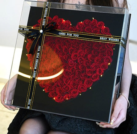 Ramo de Flores Eternas para San Valentín y Cumpleaños en Caja de Regalo - Image 12