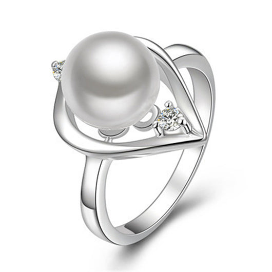 Juego de Joyas de Plata con Perla de Agua Dulce para Mujer - Image 3