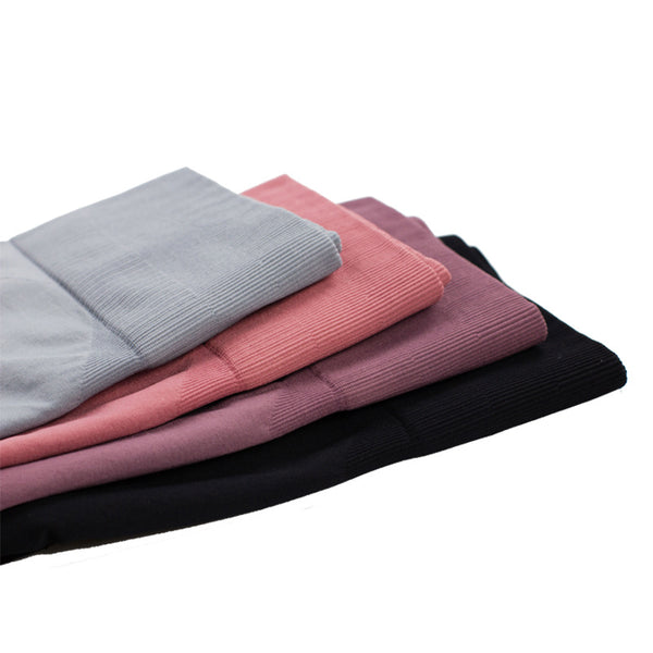 Pantalones Deportivos Cintura Alta Melocotón
