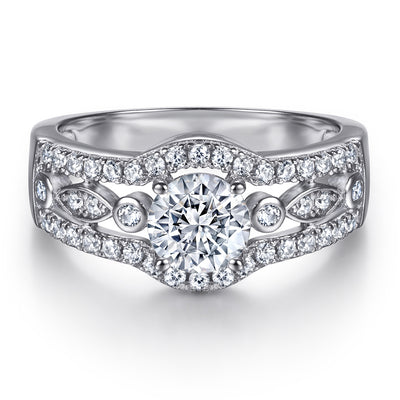 Anillo de Plata S925 con Diamantes Micro-engastados - Image 6