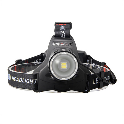 Linterna LED Frontal Recargable USB - Alcance Potente para Exteriores