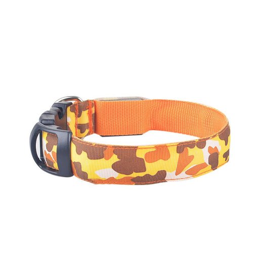 Collar Luminoso Camuflaje para Perros - Seguridad Nocturna - Image 5
