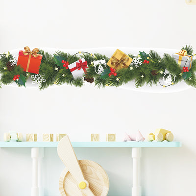 Adhesivo Decorativo Navideño Rama de Pino para Cintura - Image 3