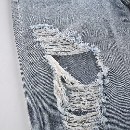 Jeans Rotos Cintura Baja Holgados para Mujer - Image 7