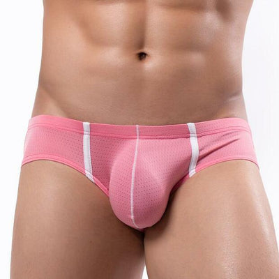 Bóxer Masculino Transpirable de Seda de Hielo con Malla Sensual - Image 5
