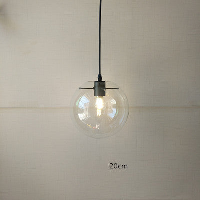 Lámpara Colgante de Cristal Transparente Minimalista Nórdica - Image 4