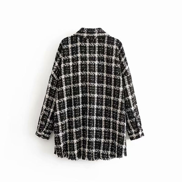 Abrigo Escocés de Tweed