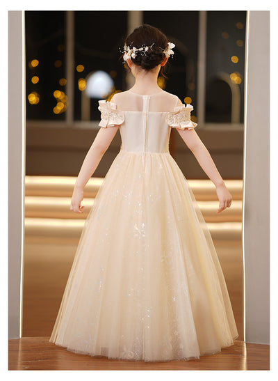 Vestido Princesa de Tul Elástico para Niñas - Image 9