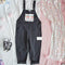 Jumpsuit Femenino Japonés Talle Alto con Estampa de Fresa