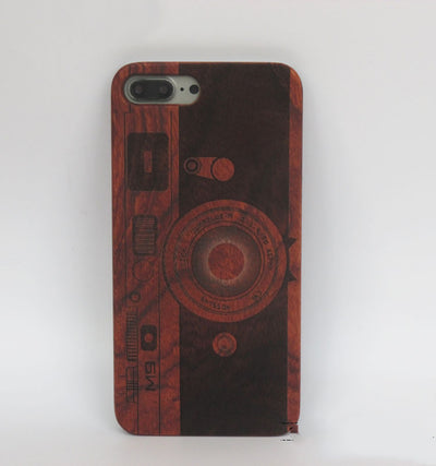 Funda para móvil con tallado en madera artesanal - Image 12