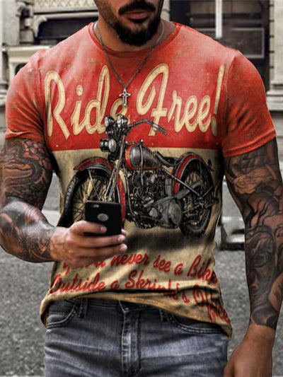 Playera 3D Estampada para Hombre - Diseño Macho Casual Deportivo - Image 6