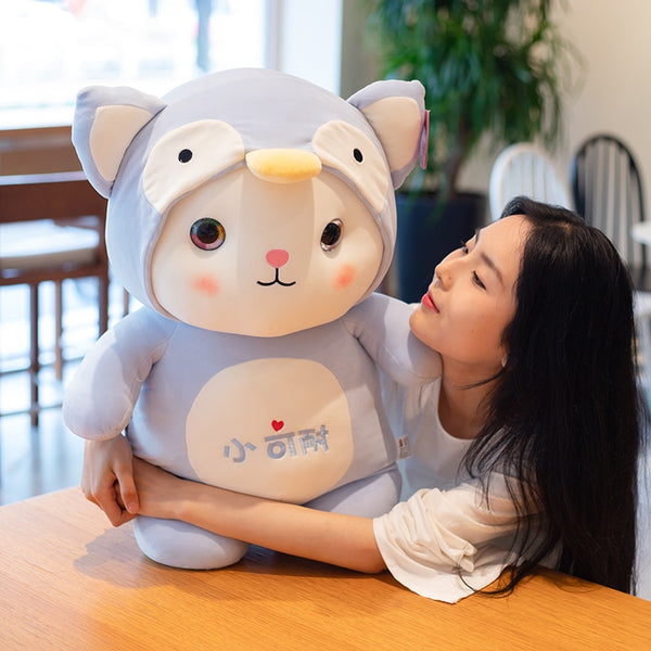 Muñeco Gato de Peluche Suave con Diseño Animado