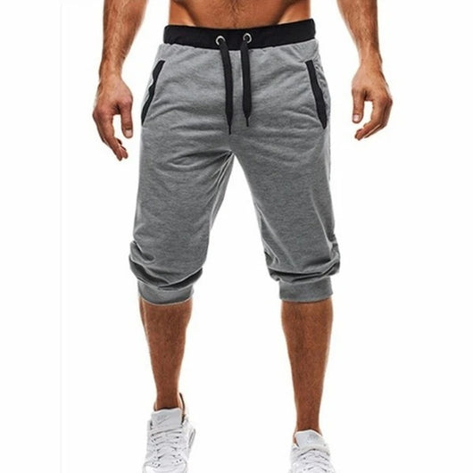 Pantalones de Jogging Colorblock de Cinco Puntos para Fitness - Image 14
